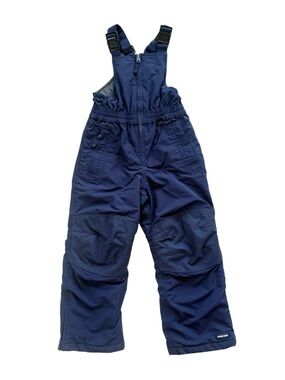 Lands’ End Grow-A-Longs Snow Bib Navy Size 5